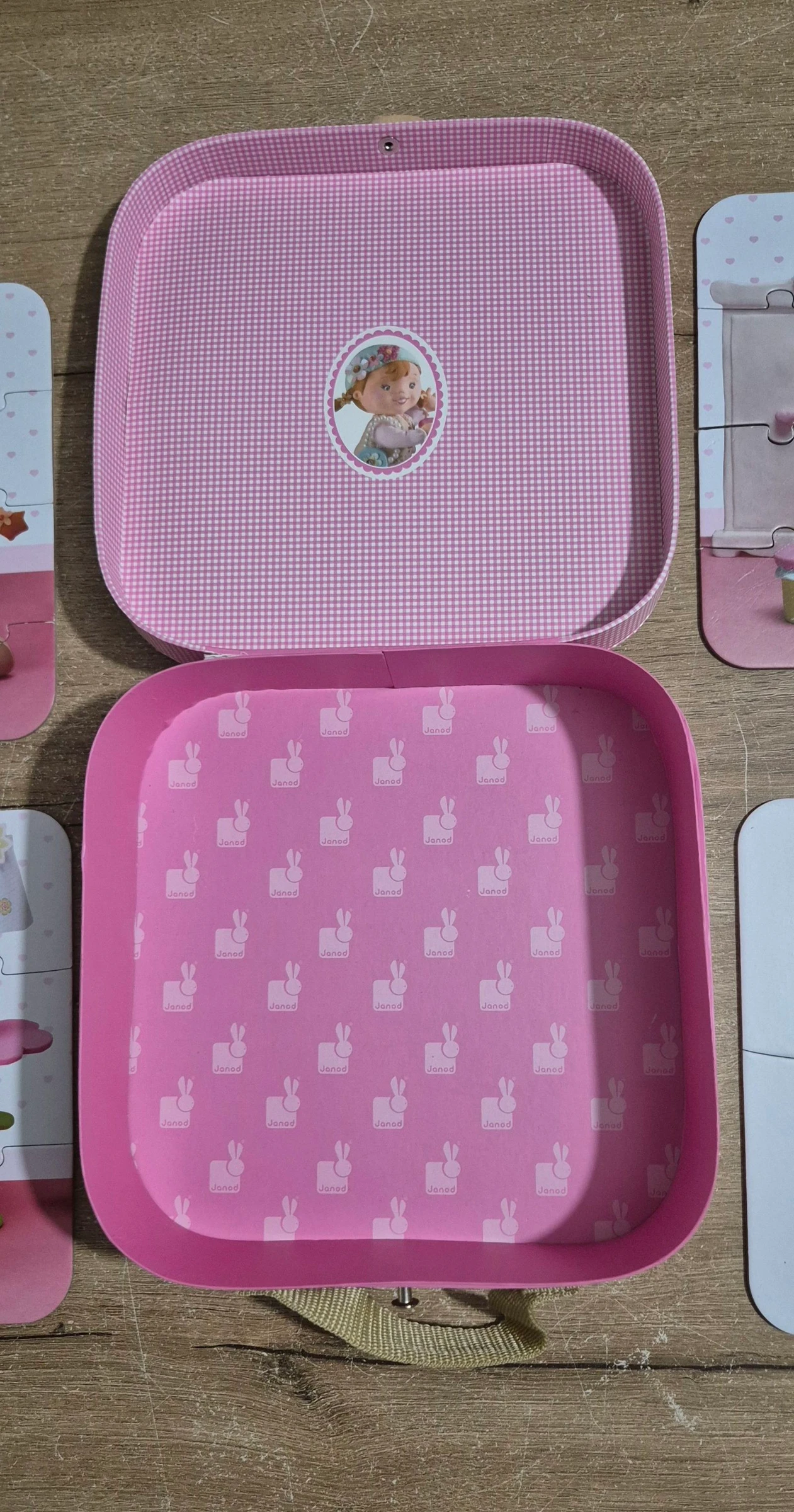 Suitcase 4 pieces Lilou plays with the doll – photo 7